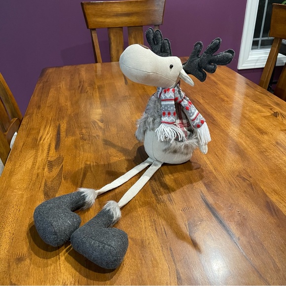 Large big size Boy Deer bean bag bottom with dangling legs - Picture 7 of 8